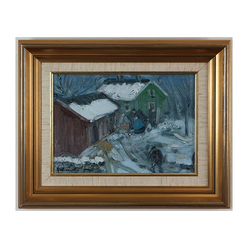 Ett verk av Åke Wickström.