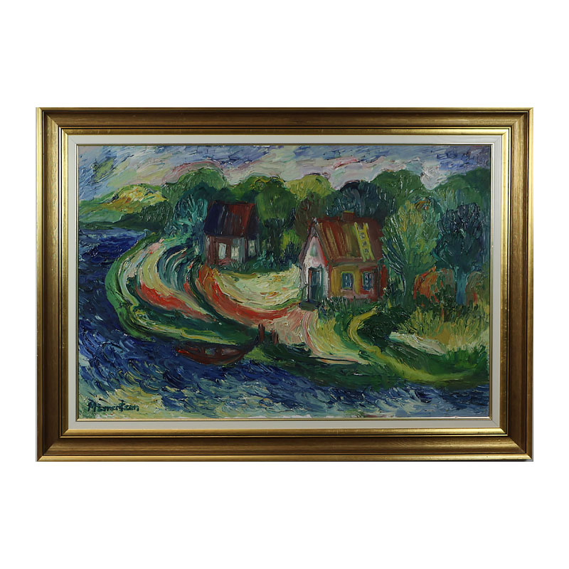 Ett verk av Monica Lorentzon.