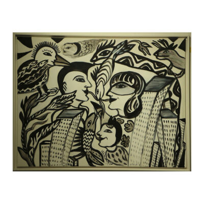 Ett verk av Ulrika Hydman Vallien.